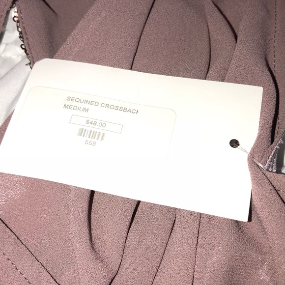 Boutique Sequined Crossback Short Dress - Picture 2 of 5